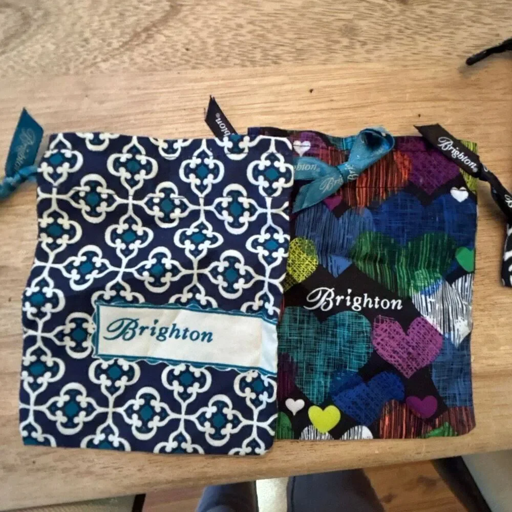 2 Brighton pouches